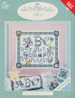 Lorri Birmingham ABCs baby sampler cross stitch pattern