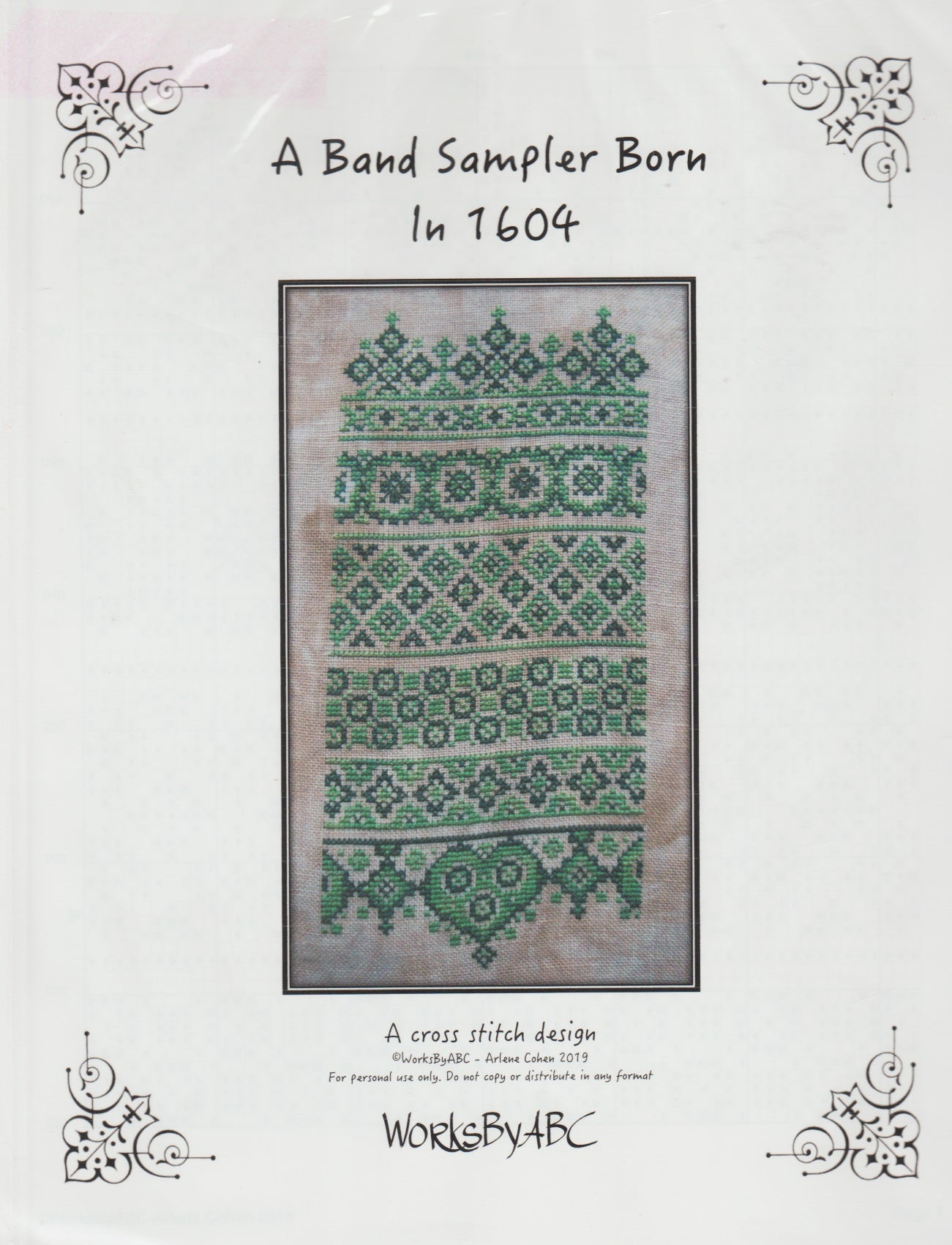 A Band Sampler Born In 1604 pattern – Sandra's Stitch Stash