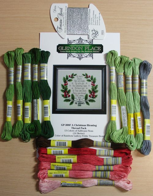 Glendon Place A Christmas Blessing GP-308 Sullivans Floss Pack