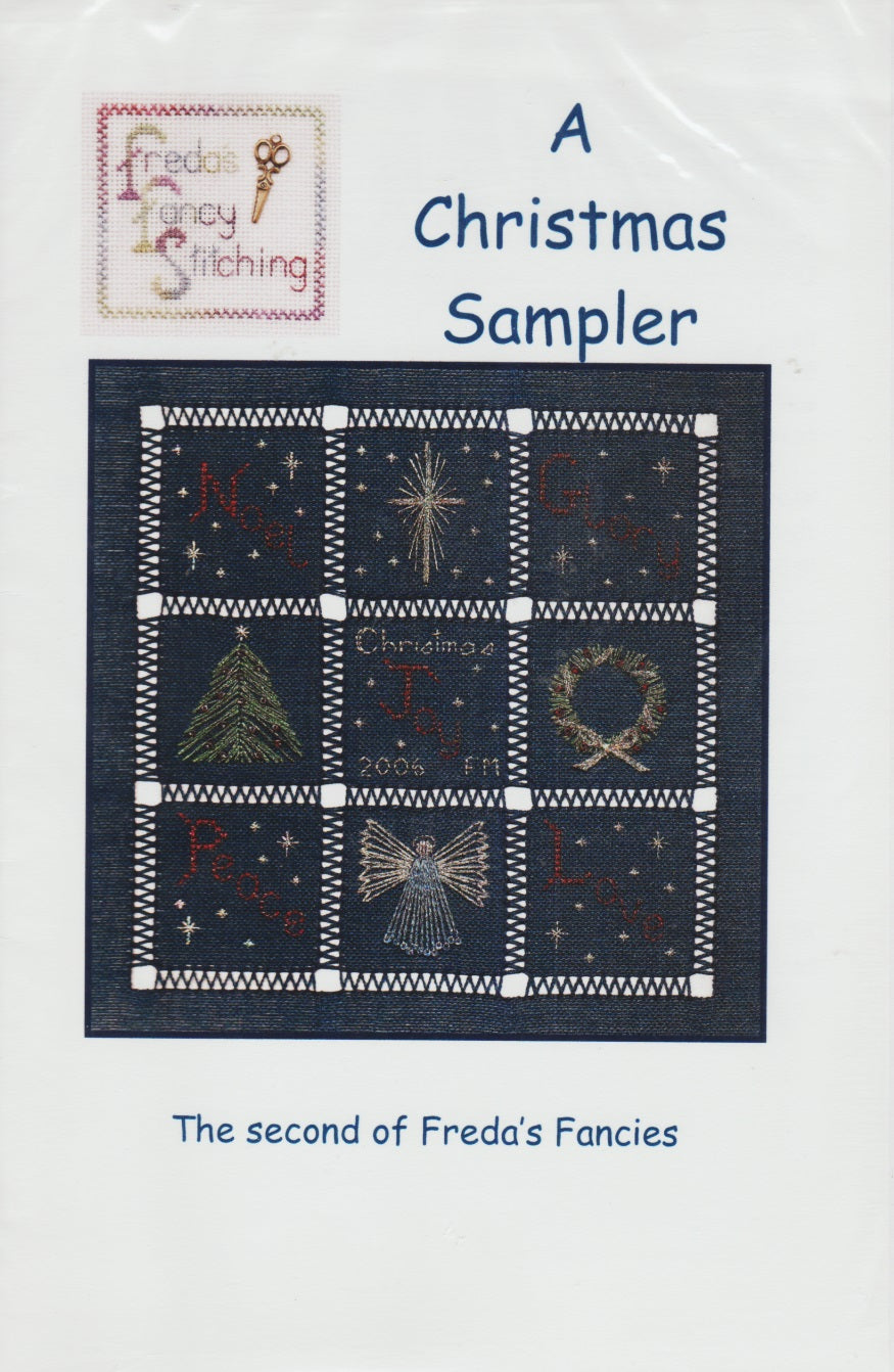 Freda's Fancy Stitching A Christmas Sampler cross stitch pattern