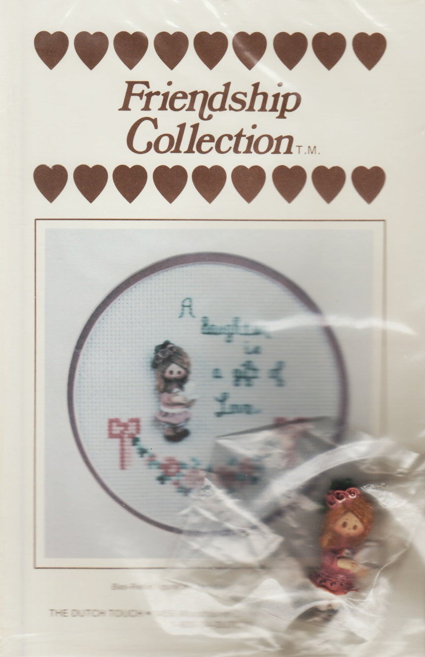 Dutch Touch A Daughter is a Gift of Love cross stitch pattern