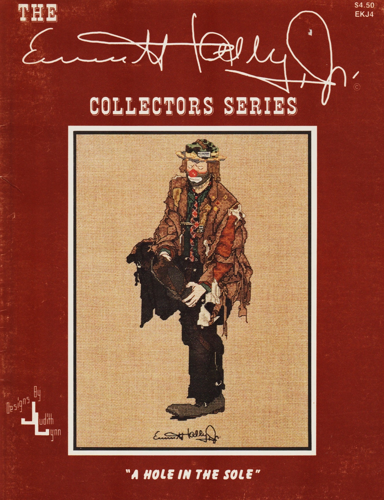 Judith Lynn A Hole In The Sole EKJ4 cross stitch pattern