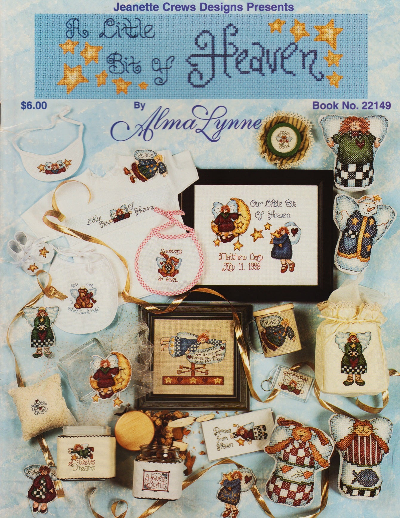 Jeanette Crews Alma Lynne A Little Bit of Heaven 22149 cross stitch pattern