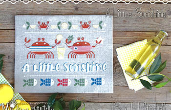 Madame Chantilly A Little Sunshine cross stitch pattern