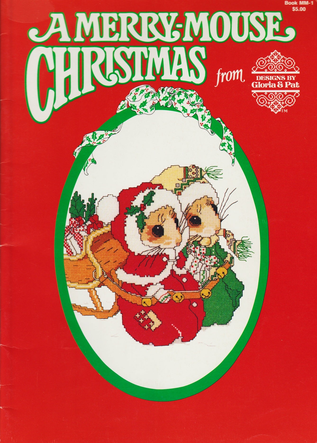 Gloria & Pat A Merry-Mouse Christmas MM-1 cross stitch pattern