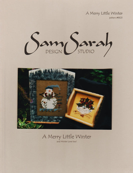 Sam Sarah A Merry Little Winter 8925 cross stitch pattern