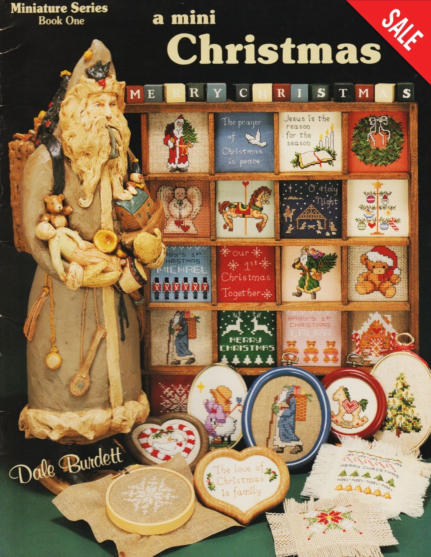 Dale Burdett A Mini Christmas DB-132 ornaments cross stitch pattern