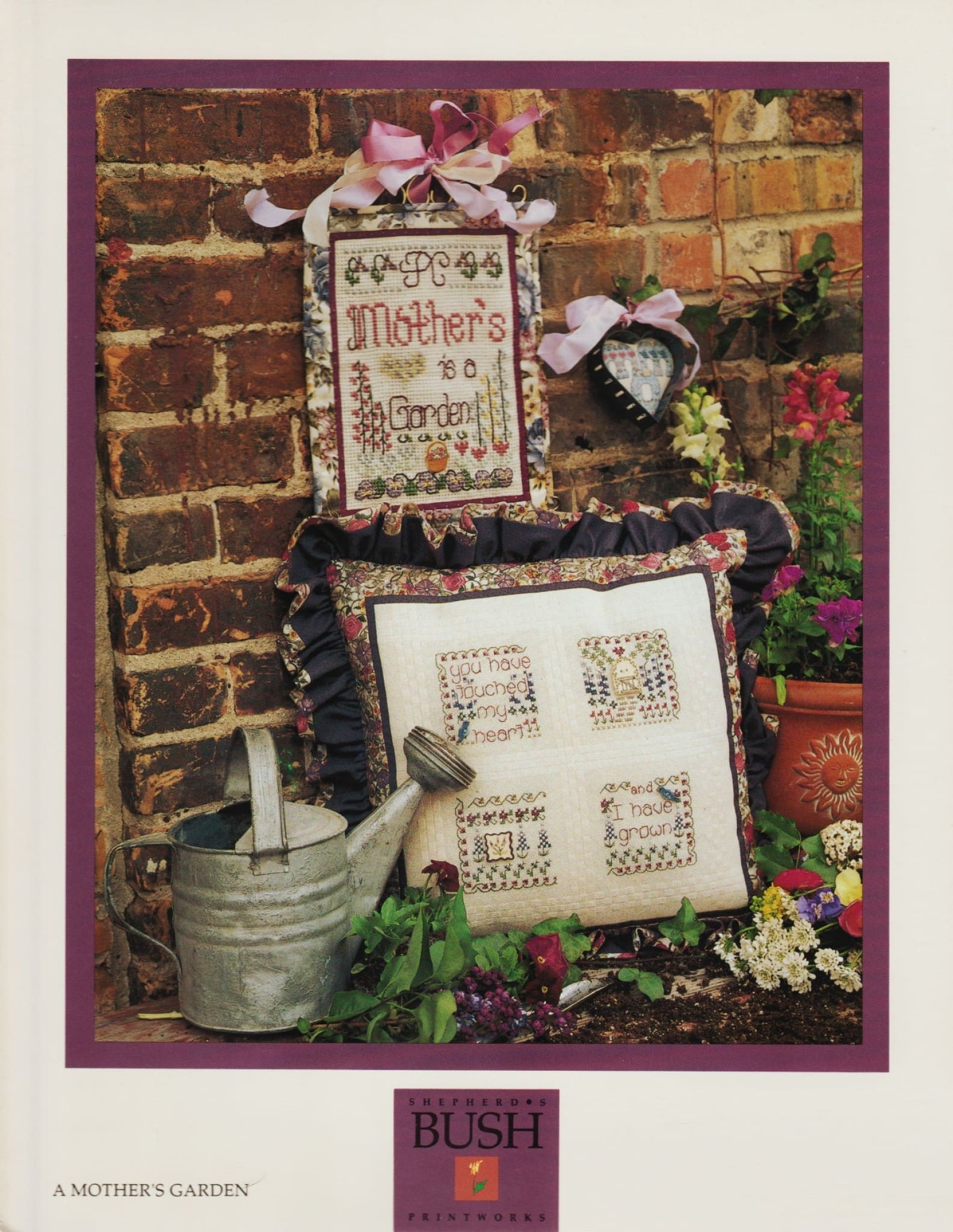 Shepherds Bush A Mother's Garden cross stitch pattern