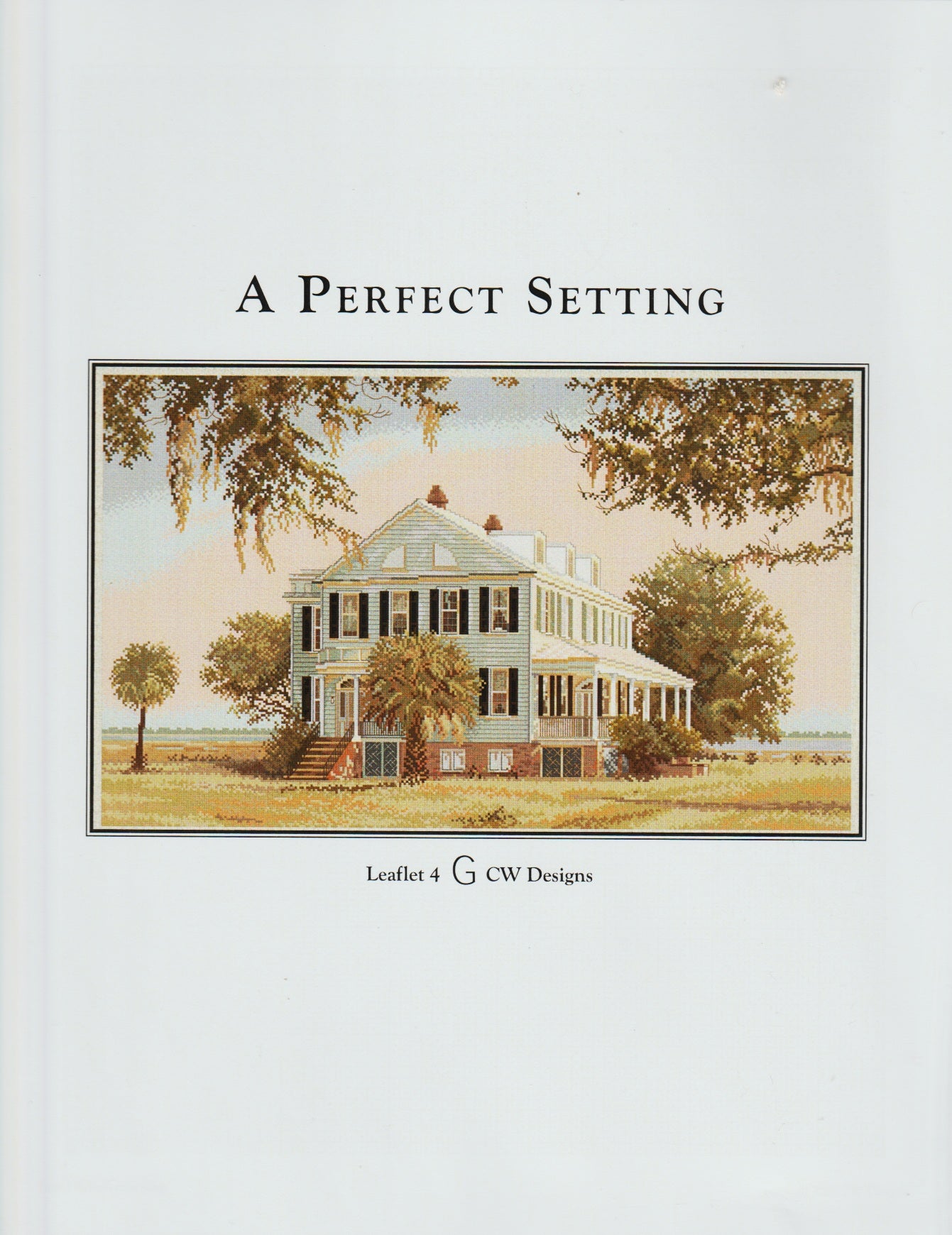CW Designs A Perfect Setting 4 cross stitch pattern