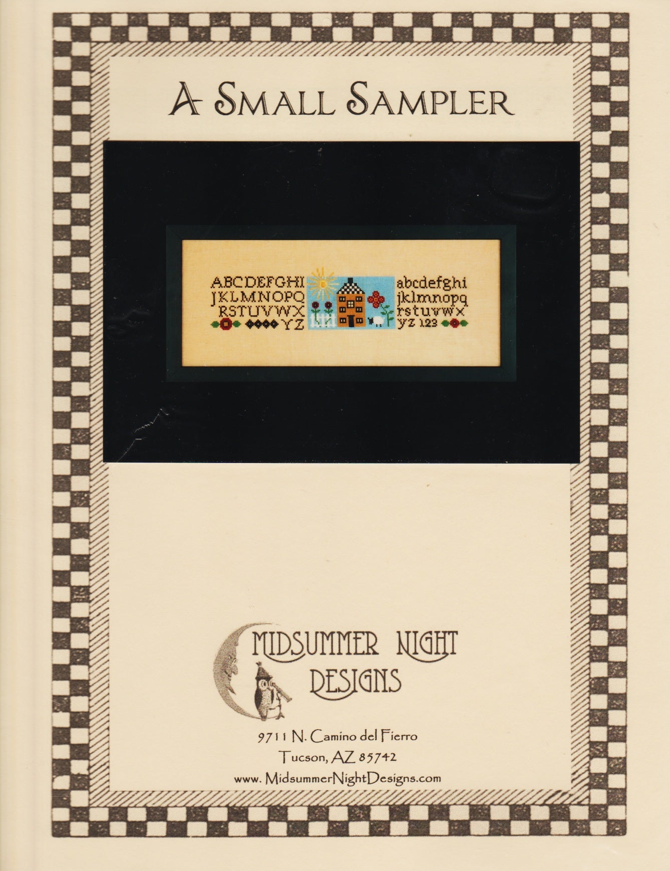 Midsummer Night Designs A Small Sampler cross stitch pattern