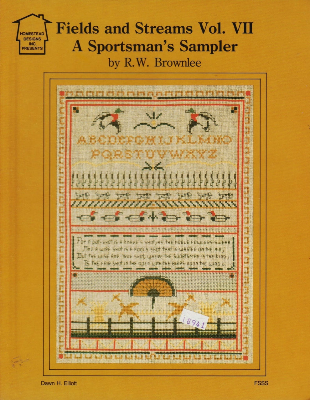 A Sportsman's Sampler pattern – Sandra's Stitch Stash