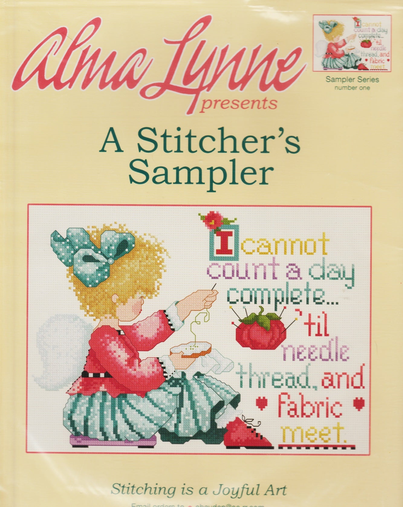 Alma Lynne A Stitcher's Sampler cross stitch pattern