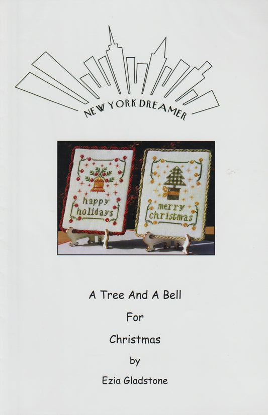 New York Dreamer A Tree And A Bell For Christmas cross stitch pattern