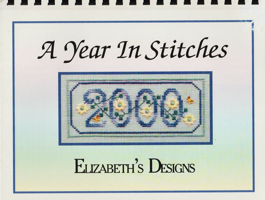 Elizabeth's Designs A Year In Stitches 2000 cross stitch pattern
