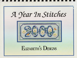 Elizabeth's Designs A Year In Stitches 2000 cross stitch pattern