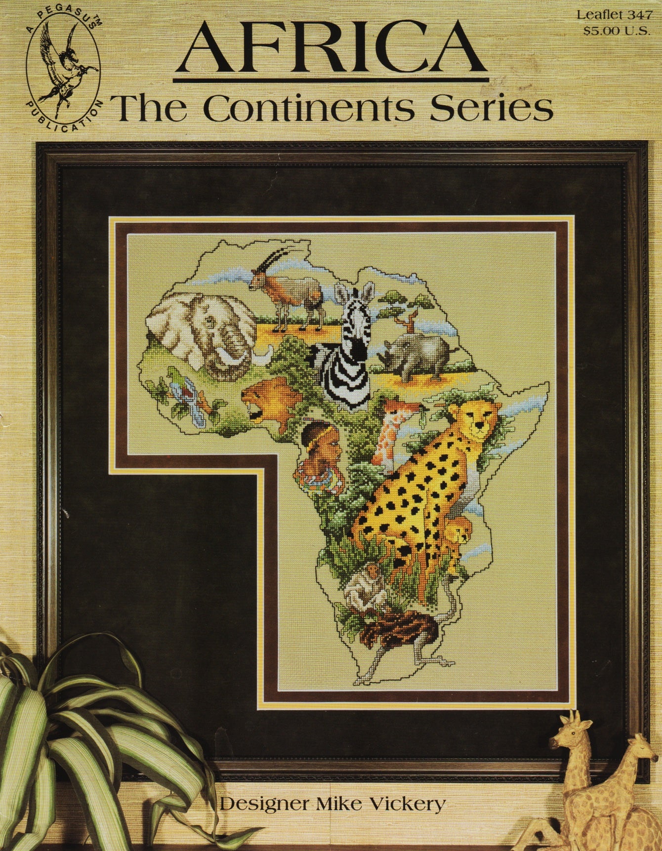 Pegasus Africa 347 cross stitch pattern