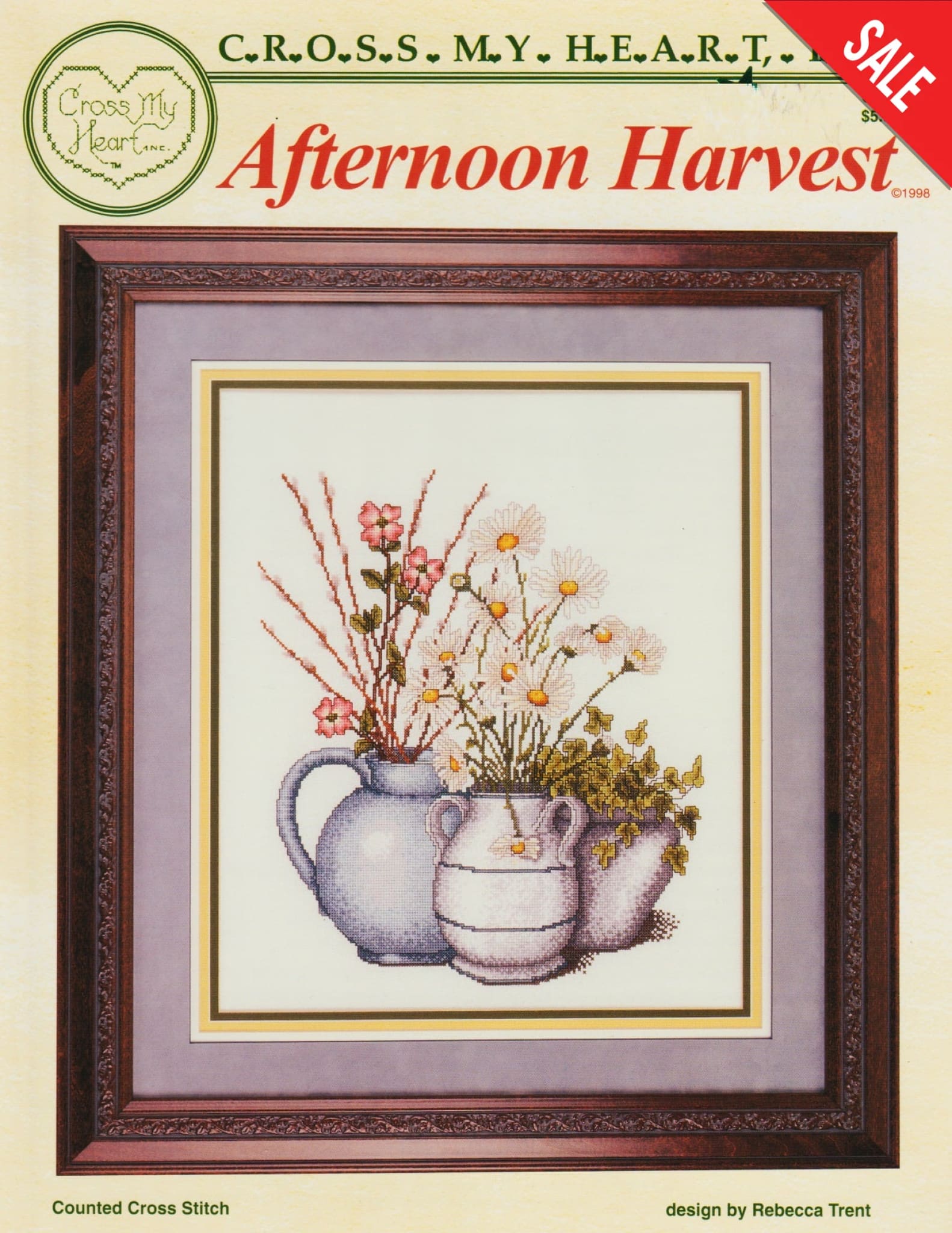 Cross My Heart Afternoon Harvest CSB-169 cross stitch pattern