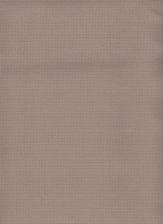 Wichelt Aida 14ct 18x21 Pale Coffee cross stitch fabric