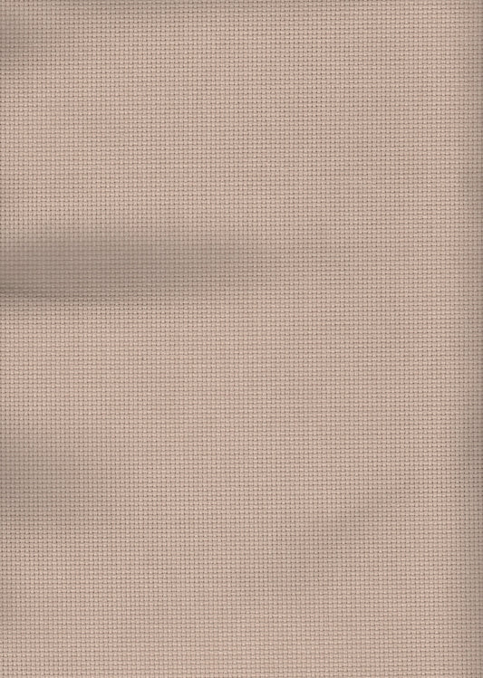 Wichelt Aida 14ct 18x25 Almond cross stitch fabric