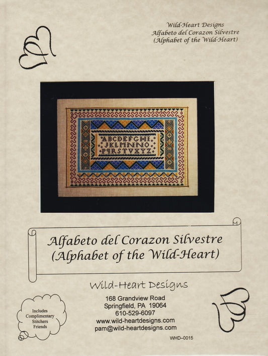 Wild-Heart Designs Alphabet of the Wild-Heart WHD-0015 cross stitch pattern