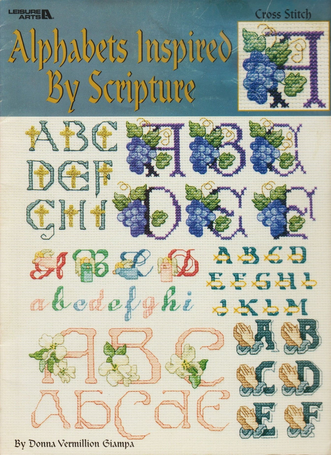 Alphabets Inspired By Scripture pattern – Sandra's Stitch Stash