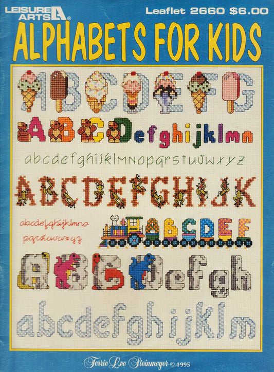 Leisure Arts Alphabets for Kids 2660 cross stitch pattern