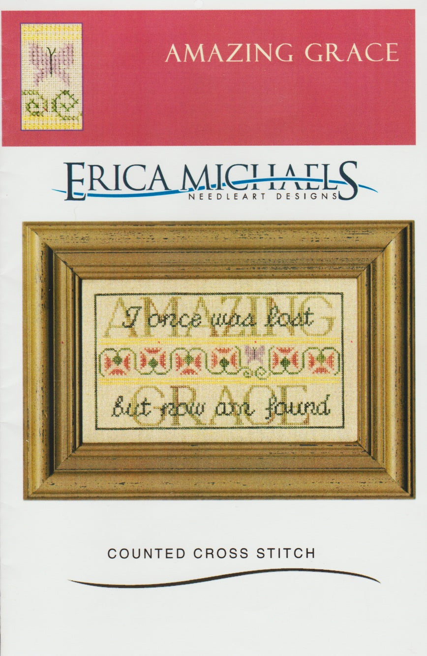 Erica Michaels Amazing Grace cross stitch pattern
