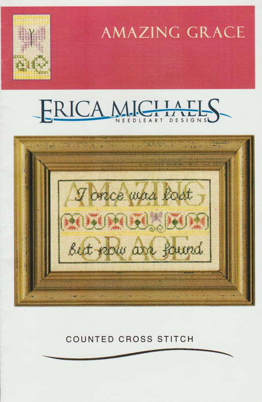 Erica Michaels Amazing Grace cross stitch pattern