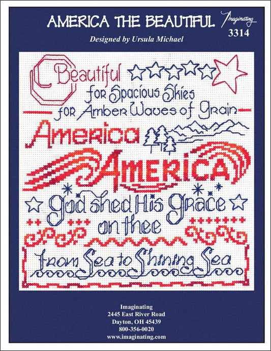 Imaginating America The Beautiful 3314 cross stitch pattern