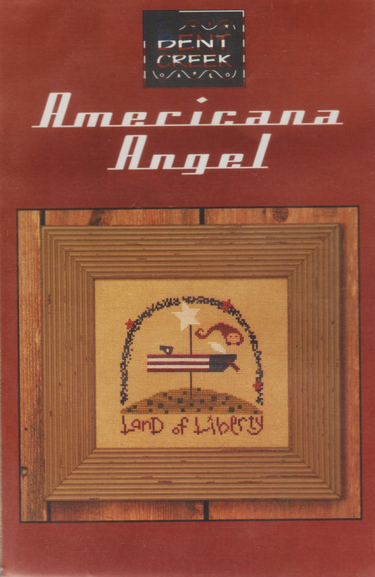 Bent Creek Americana Angel cross stitch kit