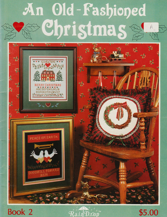 Stoney Creek An Old-Fashioned Christmas LFT2 Raindrop cross stitch pattern