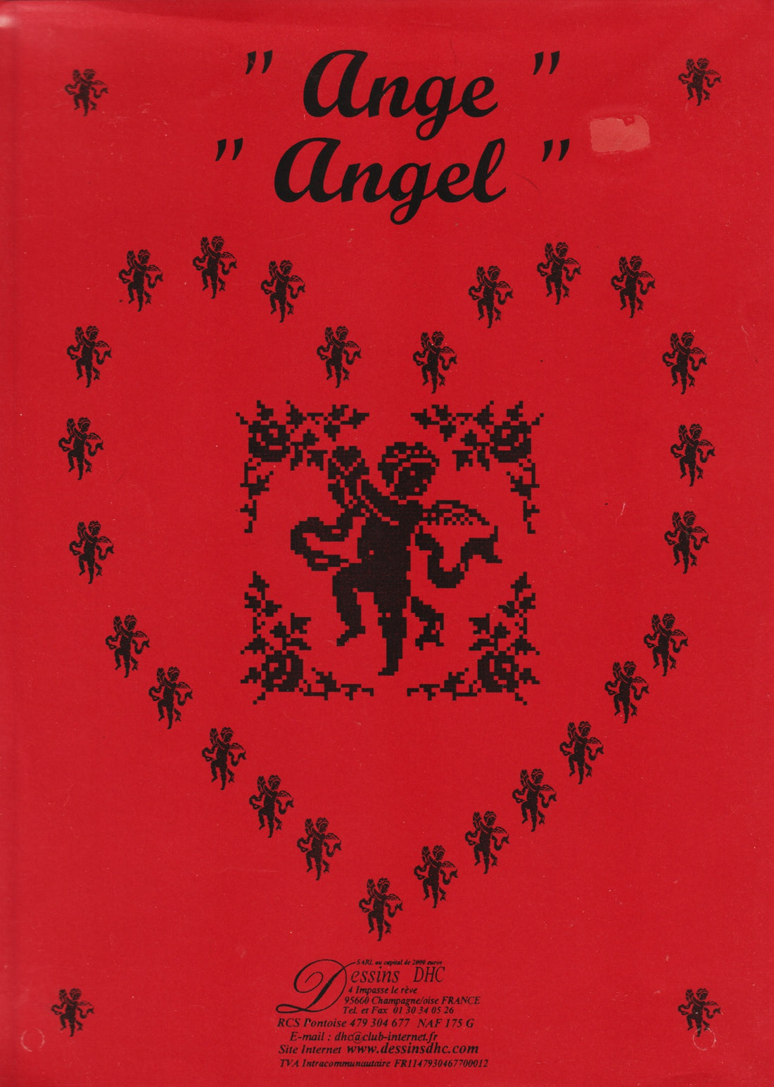 Ange Pattern Vector Ange Angel pattern – Sandra's Stitch Stash
