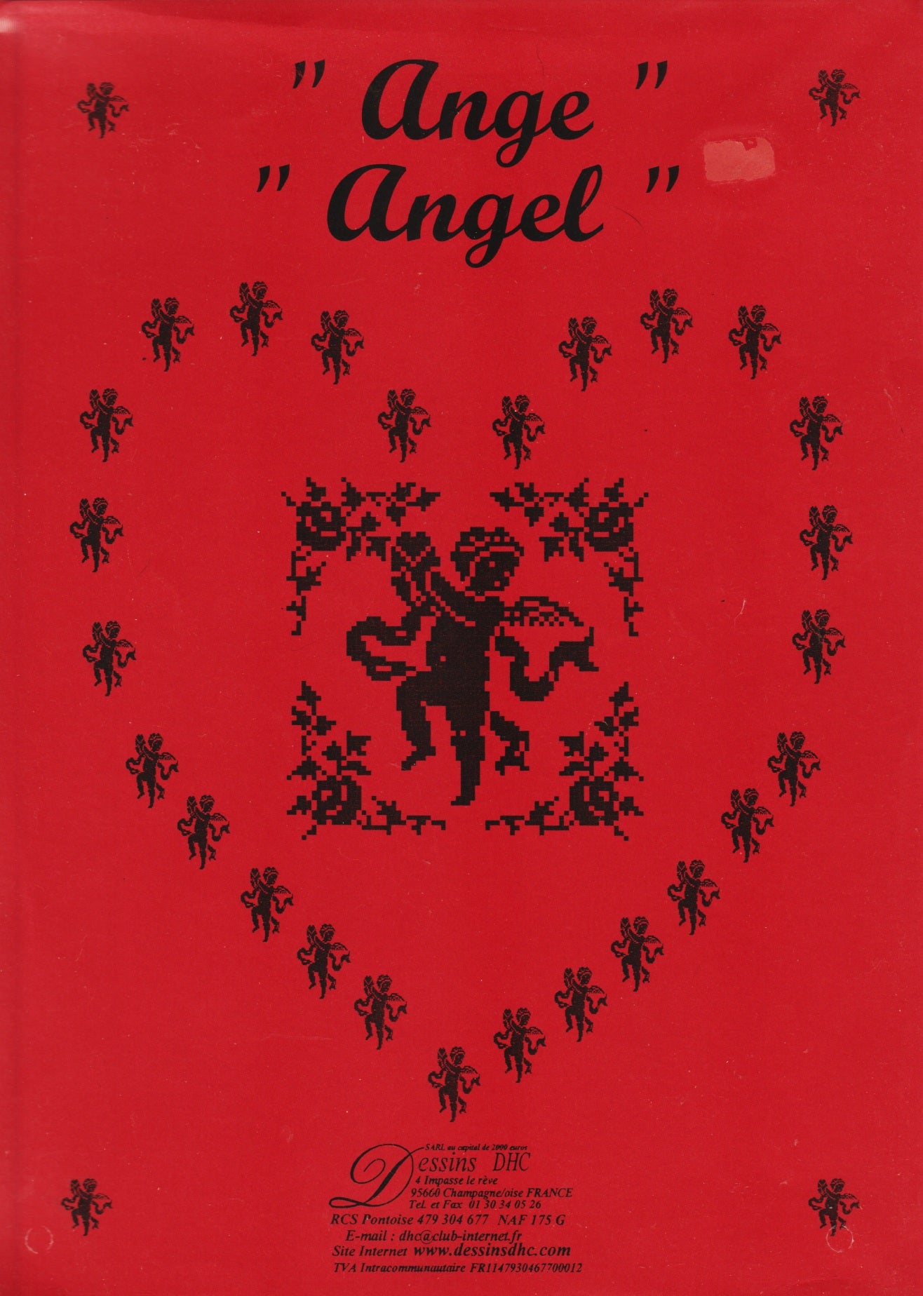 Dessins DHC Ange Angel cross stitch pattern