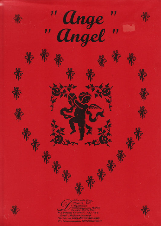 Dessins DHC Ange Angel cross stitch pattern