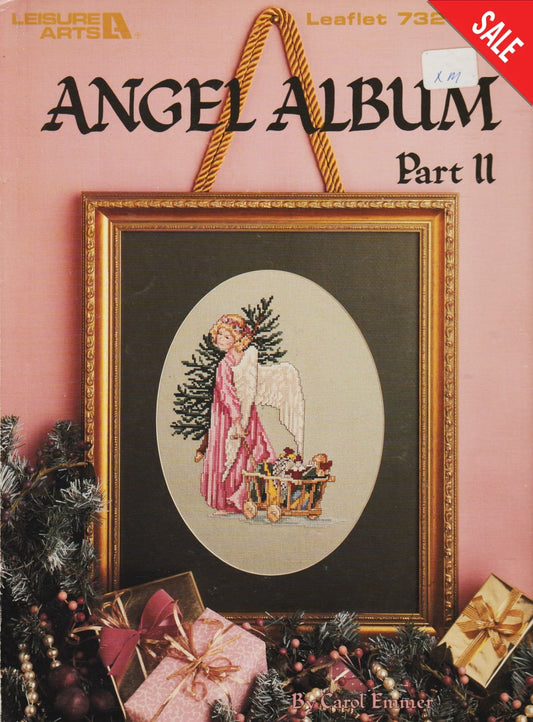 Leisure Arts Angel Album II 492 cross stitch pattern