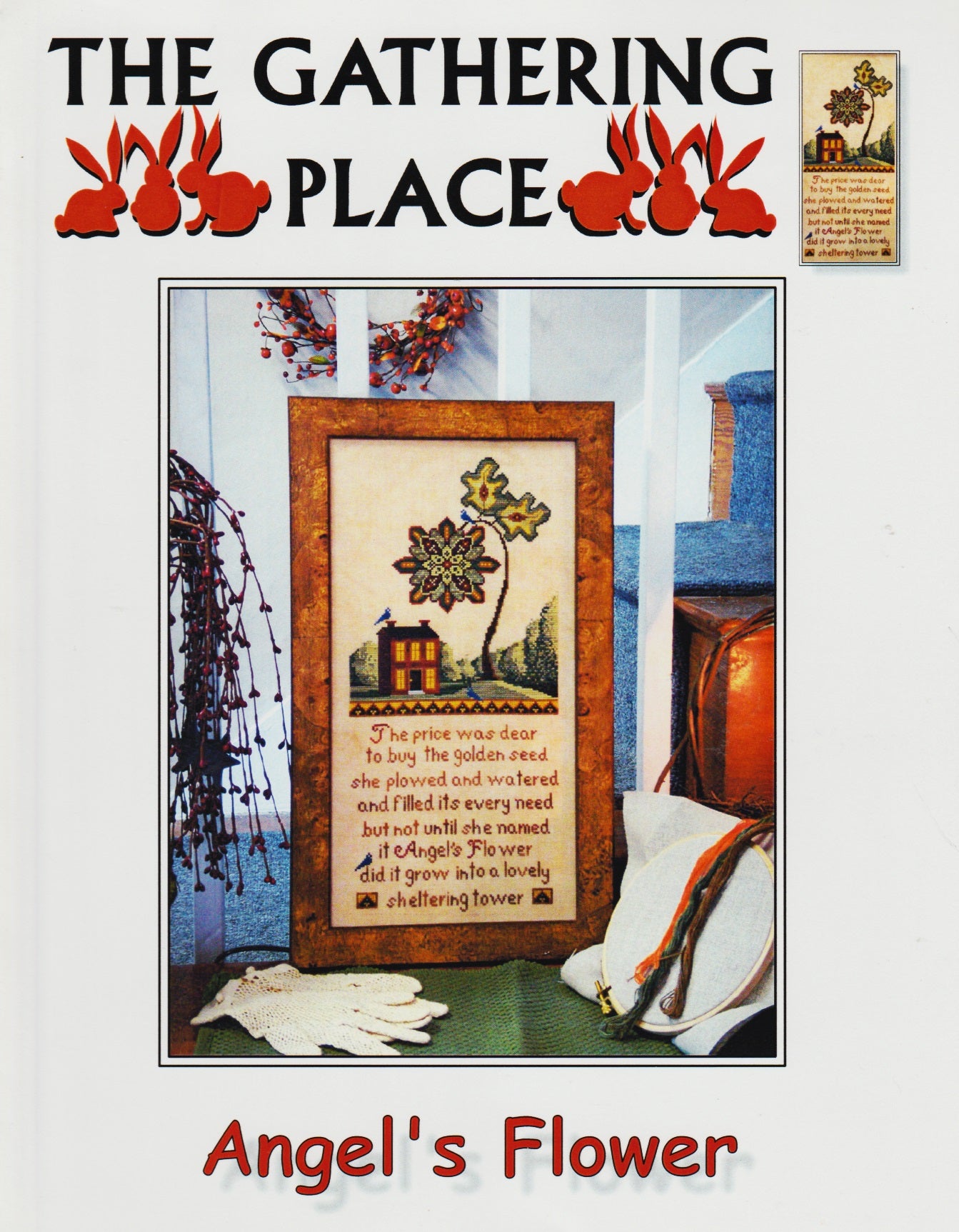 The Gathering Place Angel's Flower 806 cross stitch pattern