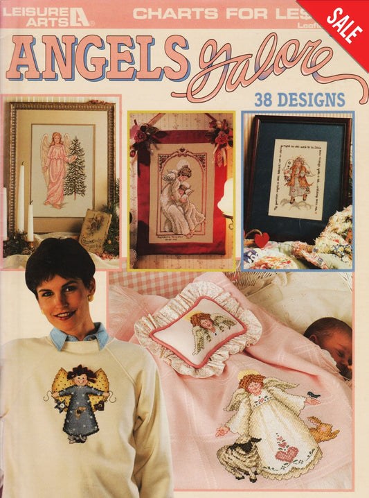 Leisure Arts Angels Galore 2960 cross stitch pattern