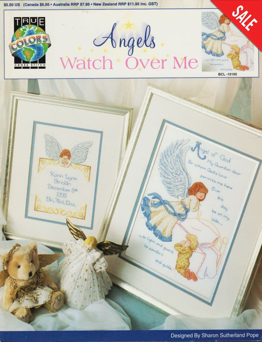 True Colors Angels Watch Over Me BCL-10165 cross stitch pattern