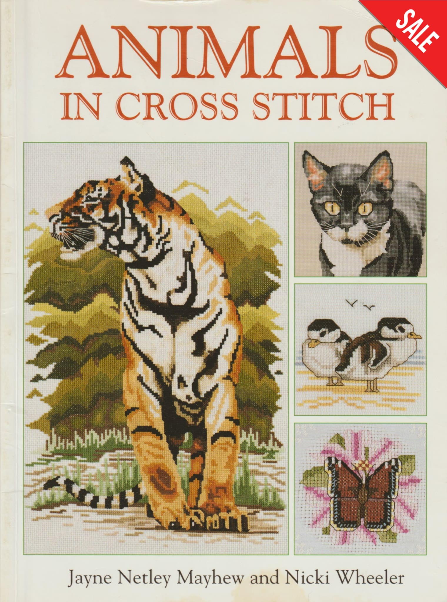 David & Charles Animals in Cross Stitch cross stitch pattern book