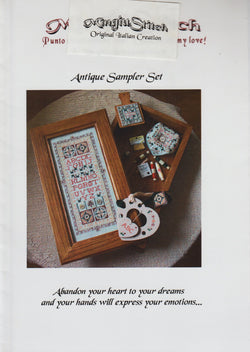 Minqiu Stitch Antique Sampler Set cross stitch pattern