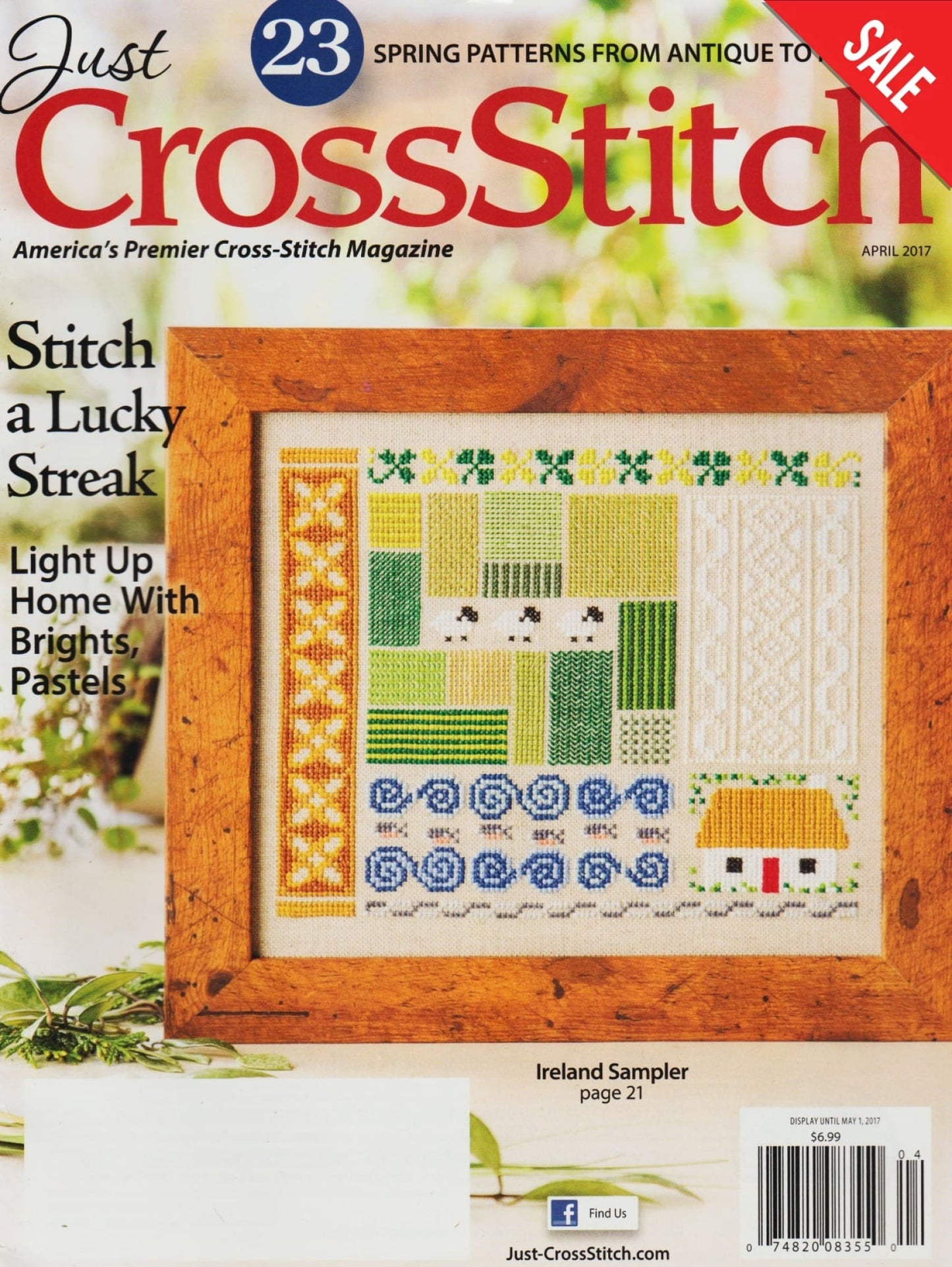 Just CrossStitch April 2017 magazine