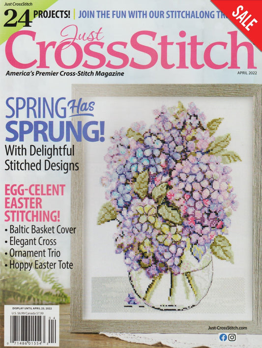 Just CrossStitch April 2022 magazine