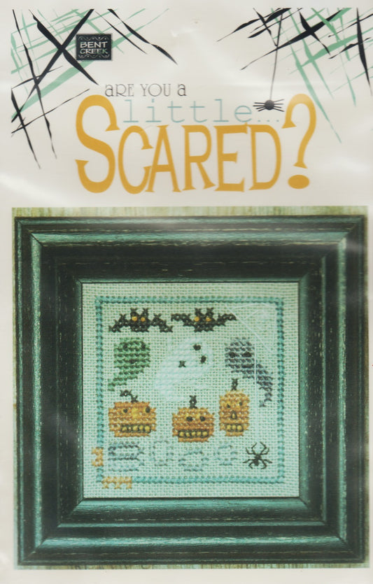 Bent Creek Are You a Little Scared cross stitch kit