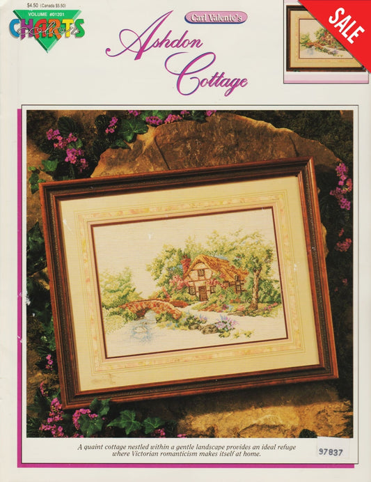 Color Charts Ashdon Cottage 01201 cross stitch pattern