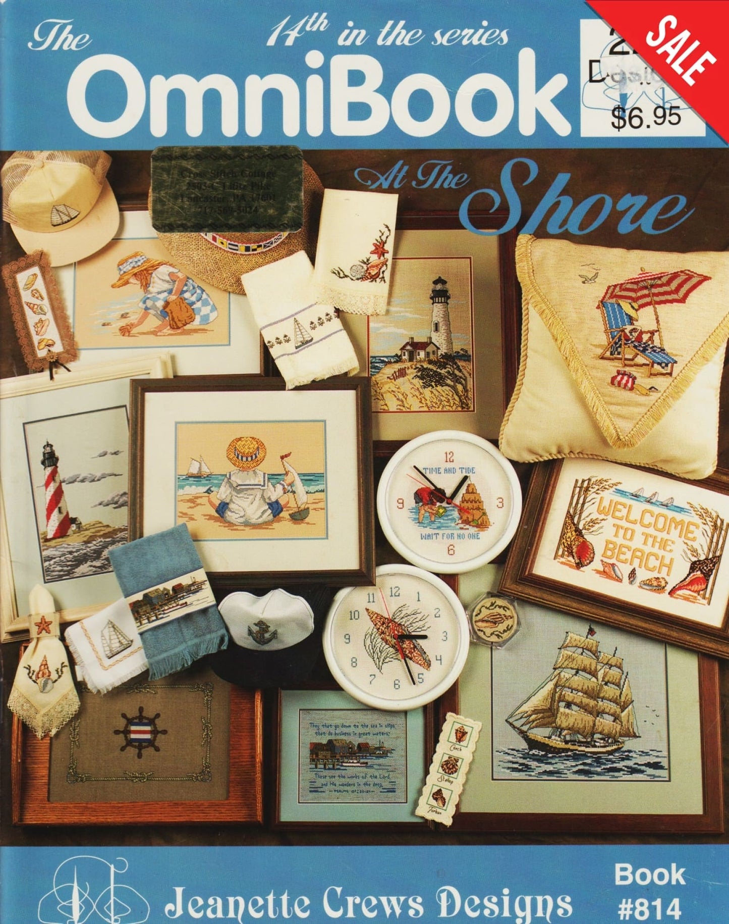 At The Shore - Omnibook 14 Pattern Pattern