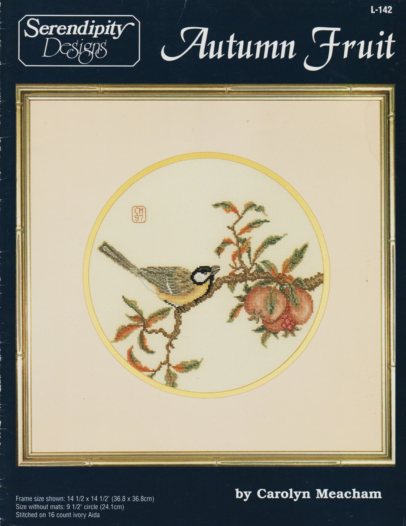 Serendipity Autumn Fruit L-142 cross stitch pattern