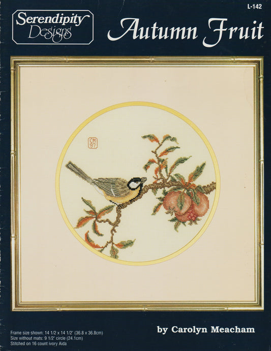 Serendipity Autumn Fruit L-142 cross stitch pattern