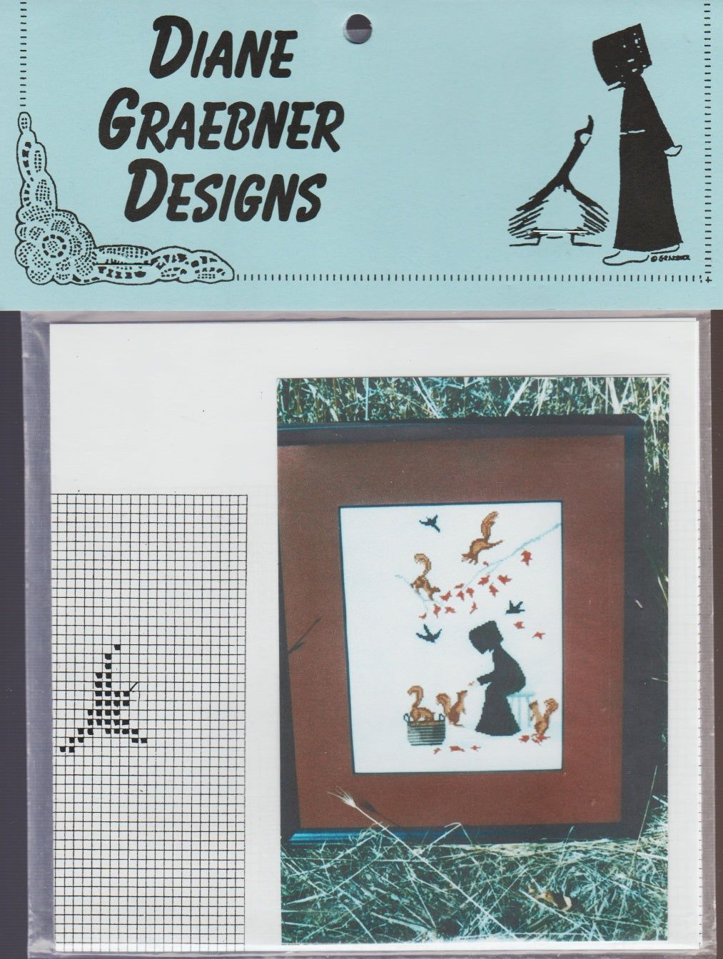 Diane Graebner Autumn Help DGX116 Amish cross stitch pattern