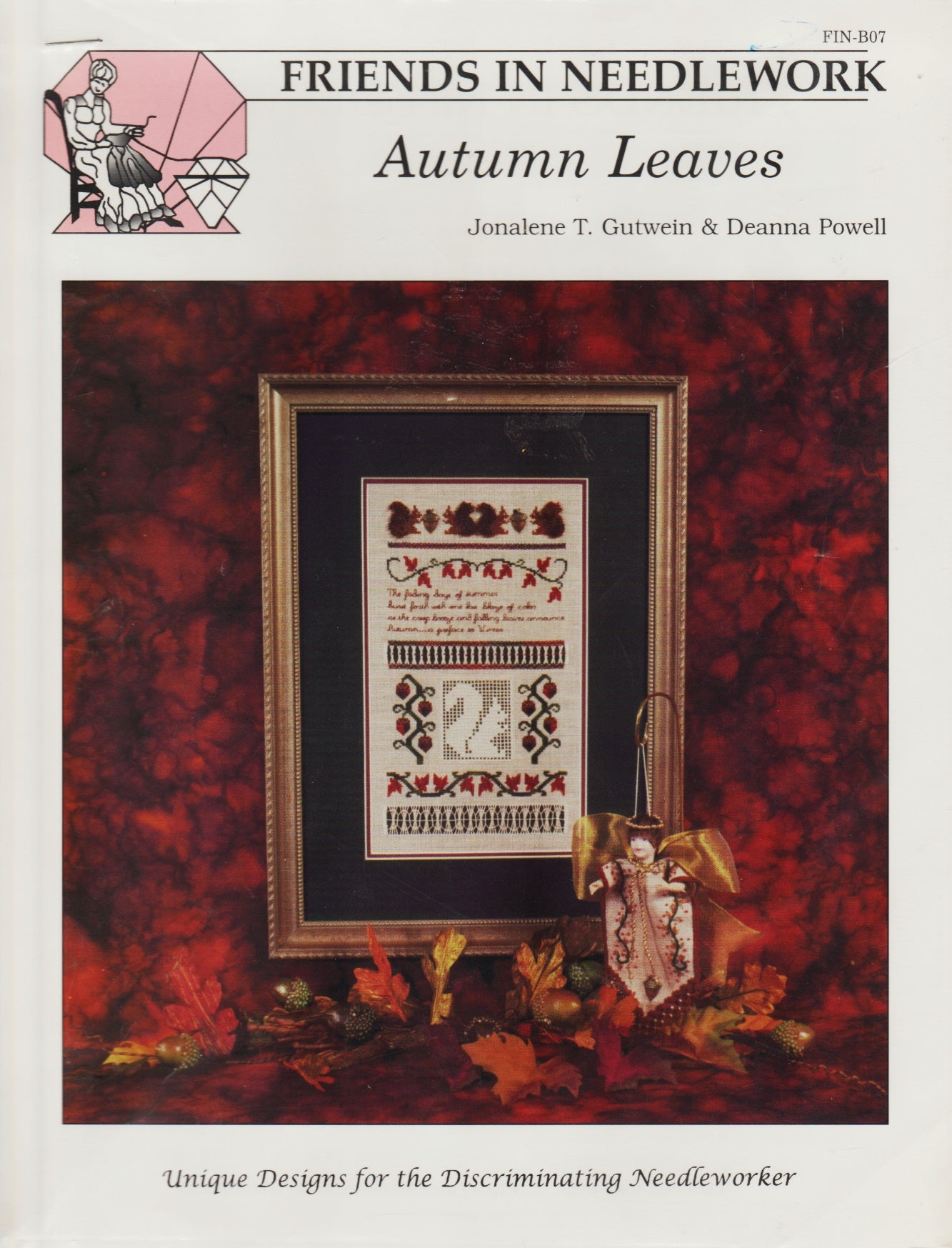 Friends In Needlework Autumn Leaves FIN-B07 cross stitch pattern