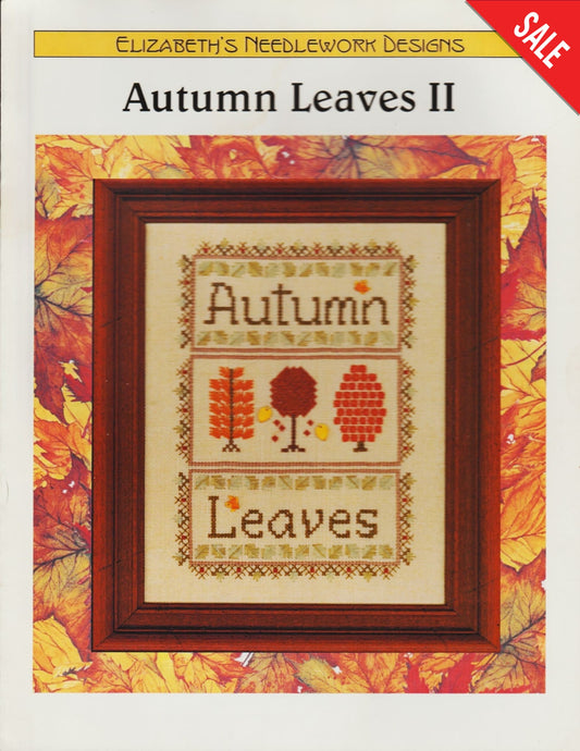 Elizabeth's Designs Autumn Leaves II cross stitch pattern